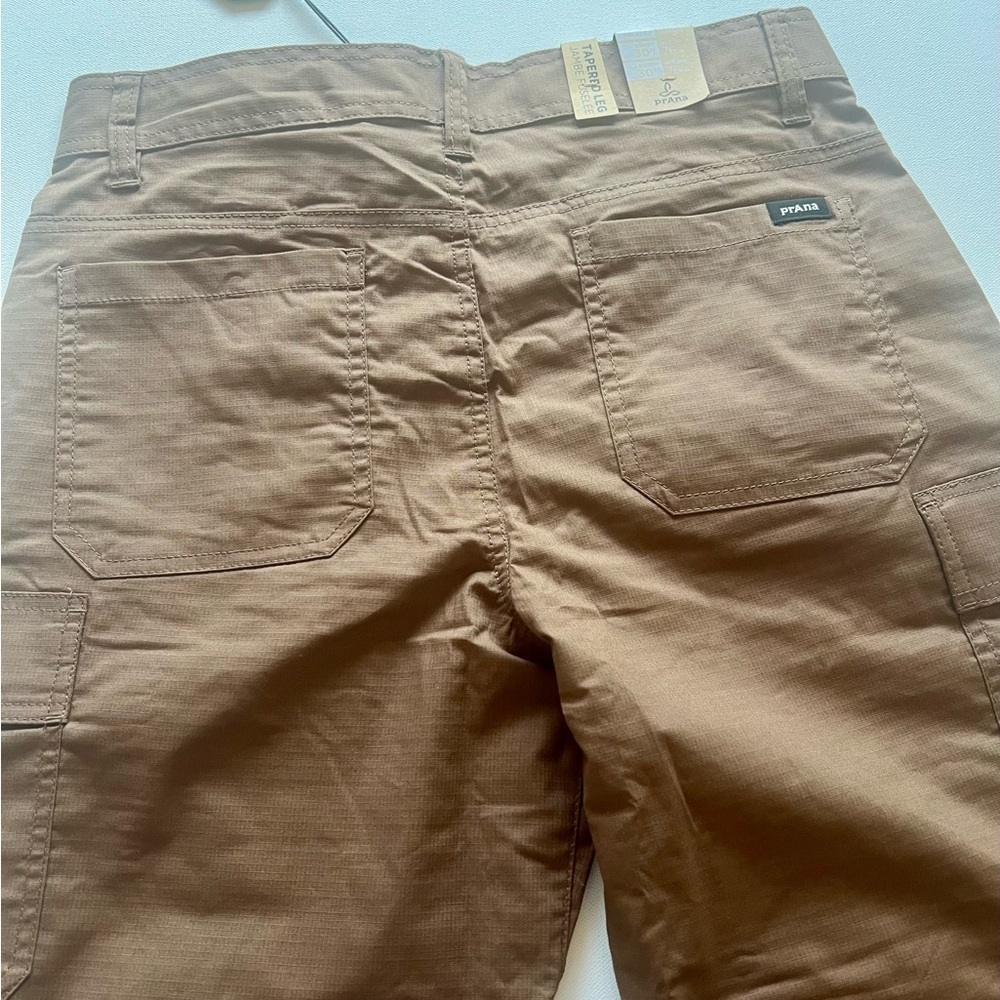 NWT PrAna Men's Double Peak Convertible Pant Fit 30x30 Antique Bronze MSRP $110 - Picture 10 of 11